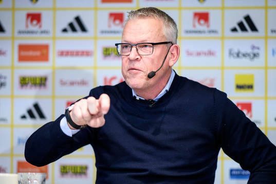 Sveriges förbundskapten Janne Andersson