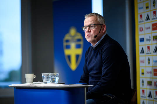 Sveriges förbundskapten Janne Andersson