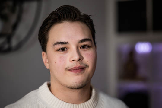 Frölunda J20s Rasmus Odelhög