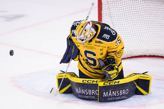 Södertälje SKs målvakt Tomas Sholl