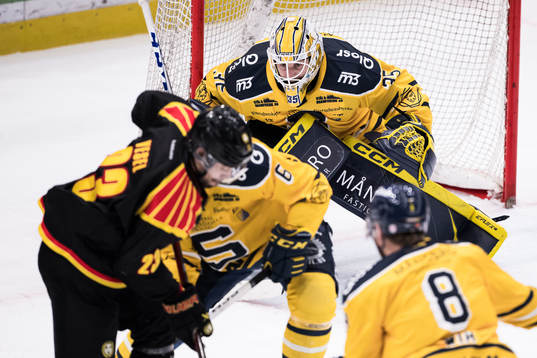 Södertälje SKs målvakt Tomas Sholl