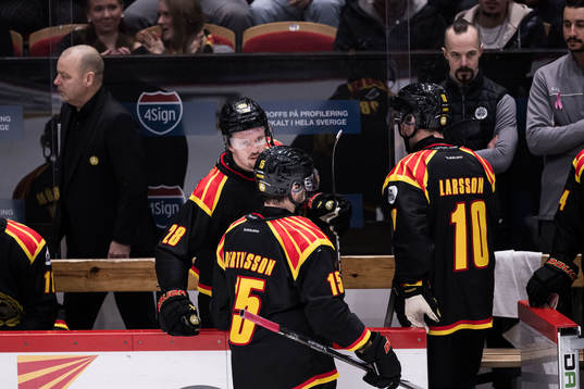 Brynäs IFs Johannes Kinnvall och Simon Bertilsson