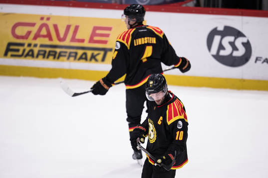 Brynäs IFs Johan Larsson deppar