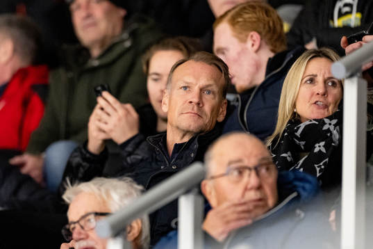 Nicklas Lidström på läktarplats