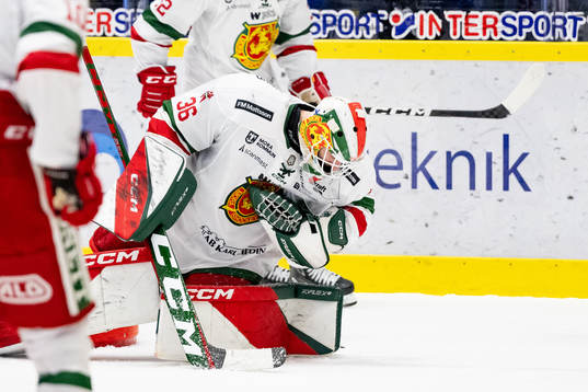 Moras målvakt Waltteri Ignatjew