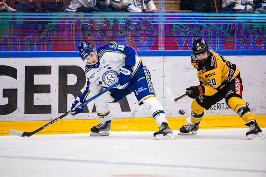 Leksands IFs Felix Unger Sörum och Luleå Hockeys Jack