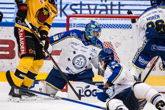 Leksands IFs målvakt Filip Larsson