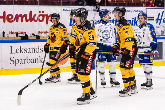 Luleå Hockeys Erik Gustafsson deppar