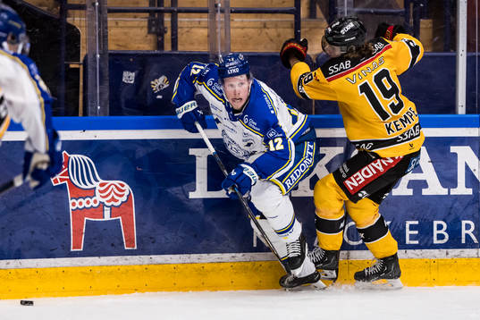 Leksands Kalle Östman och Luleås Mario Kempe