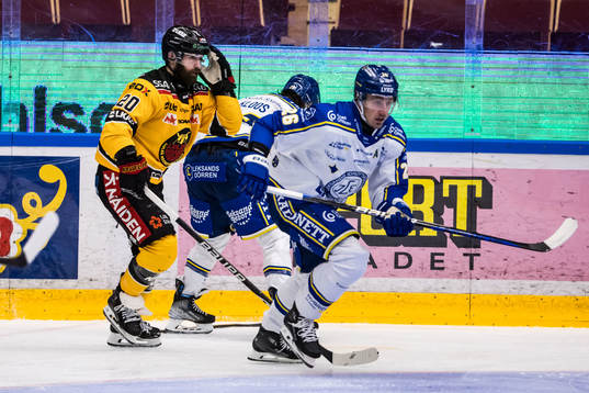 Luleå Hockeys Jack Connolly och Leksands IFs Patrik Noren