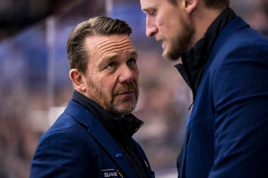 Leksands tränare Charles Berglund
