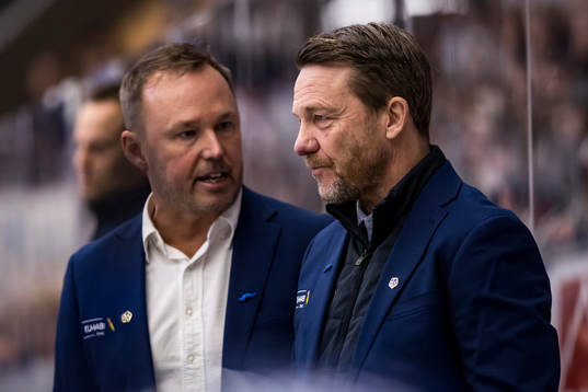 Leksands tränare Charles Berglund