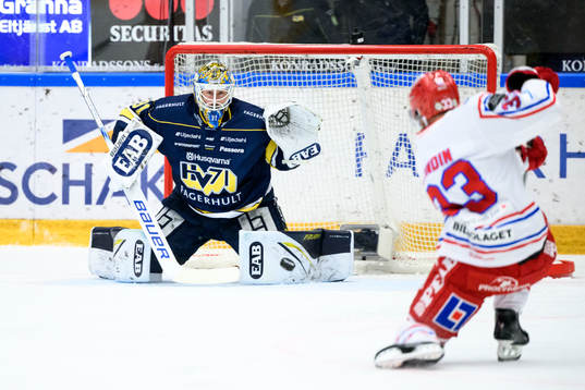 HV71s målvakt Joni Ortio