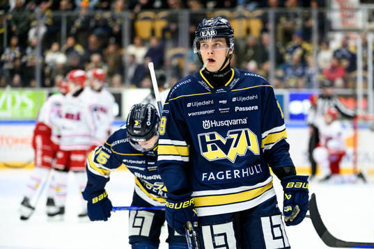 HV71s Henrik Borgström deppar