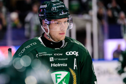 Färjestads Victor Ejdsell deppar