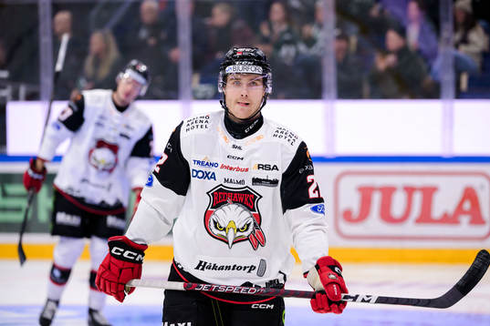 Under ishockeymatchen i SHL mellan Färjestad och Malmö