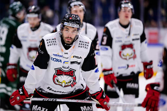 Malmö Redhawks Markus Lauridsen deppar