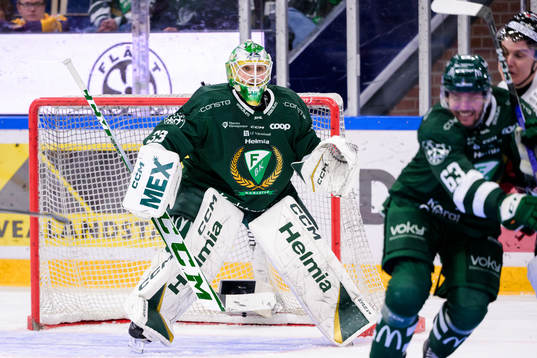 Färjestads målvakt Maxime Lagacé