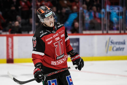 Örebros Axel Sundberg deppar