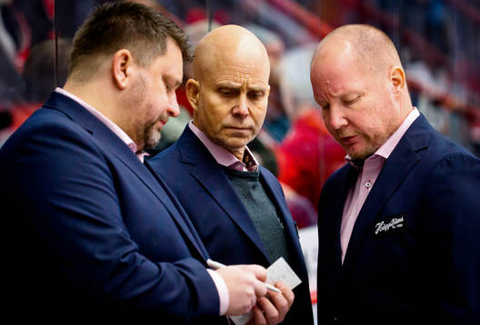 MoDos tränare Mattias Karlin och Jonas Holmström