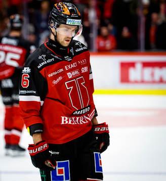 Örebros Filip Berglund deppar
