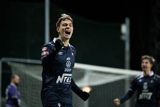 Örgrytes Noah Christoffersson jublar