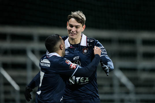 Örgrytes Noah Christoffersson jublar