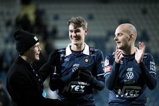 Örgrytes Noah Christoffersson jublar