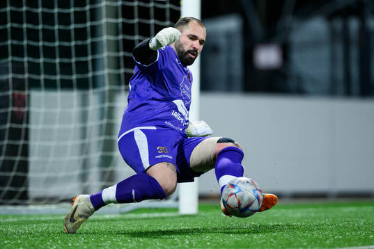 Nordic Uniteds målvakt Dejan Garaca