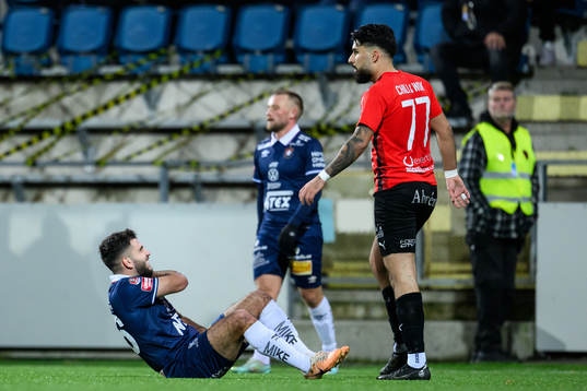 Örgrytes Edi Sylisufaj har ont