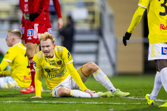 Falkenbergs Linus Borgström deppar
