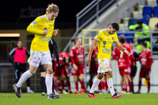Falkenbergs Leonardo Farah Shahin deppar