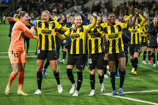Goalkeeper Jennifer Falk, Elma Junttila Nelhage, Filippa