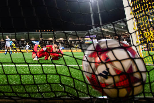 Goalkeeper Misa of Real Madrid looks dejected