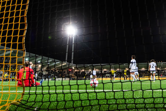 Goalkeeper Misa of Real Madrid looks dejected