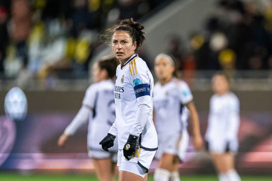 Ivana of Real Madrid looks dejected