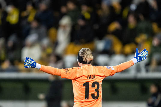Goalkeeper Jennifer Falk of Häcken
