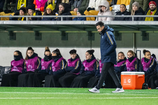 Head coach Alberto Toril of Real Madrid
