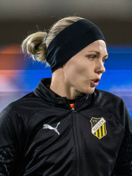 Goalkeeper Jennifer Falk of Häcken