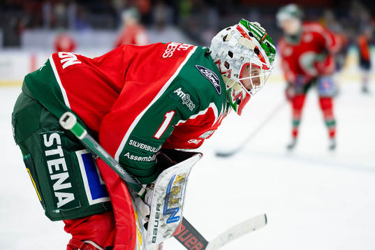 Frölundas målvakt Lars Johansson
