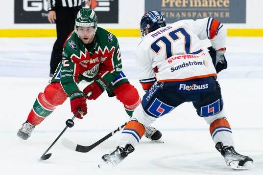 Frölundas Christian Folin och Växjös Tobias Rieder