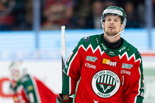 Frölundas Nicklas Lasu deppar