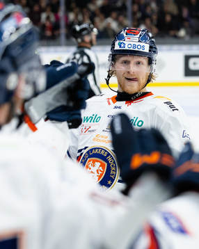 Växjös Joachim Blichfeld jublar
