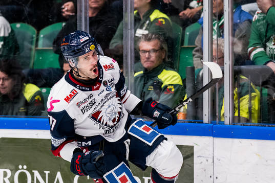 Linköpings Taylor Leier jublar
