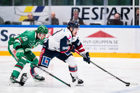 Rögles Rodrigo Abols och Linköpings Remi Elie