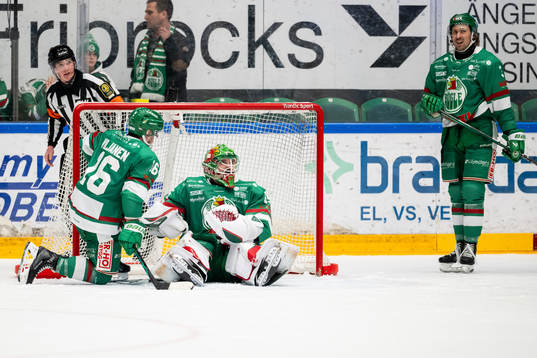 Rögles Valtteri Viljanen och Christoffer Rifalk deppar