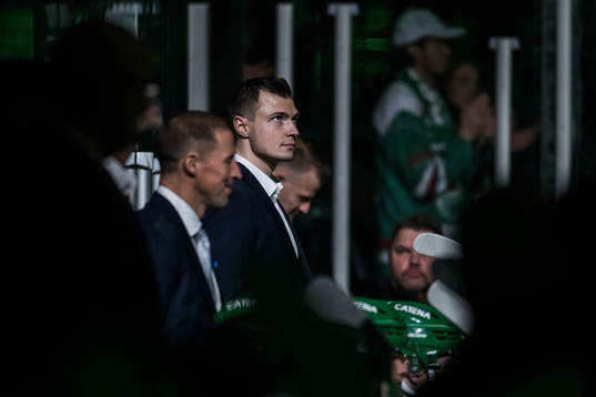 Rögles assisterande tränare Max Bohlin