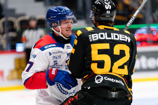 Oskarshamns Austin Wagner och Skellefteås Arvid Lundberg