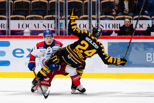 Oskarshamns Hugo Jonasson och Skellefteås Oscar Lindberg