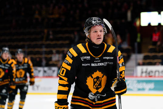Skellefteås Anton Heikkinen jublar